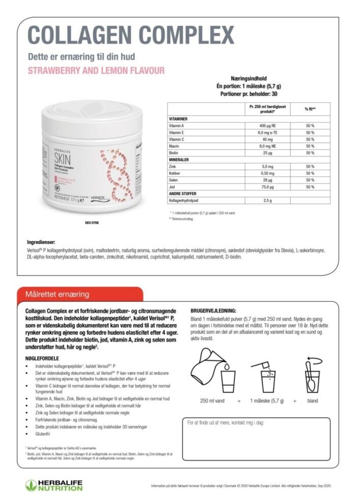 Collagen-Complex-Fakta